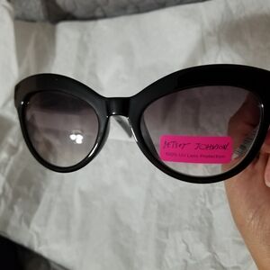 Betsey Johnson Black Sunglasses